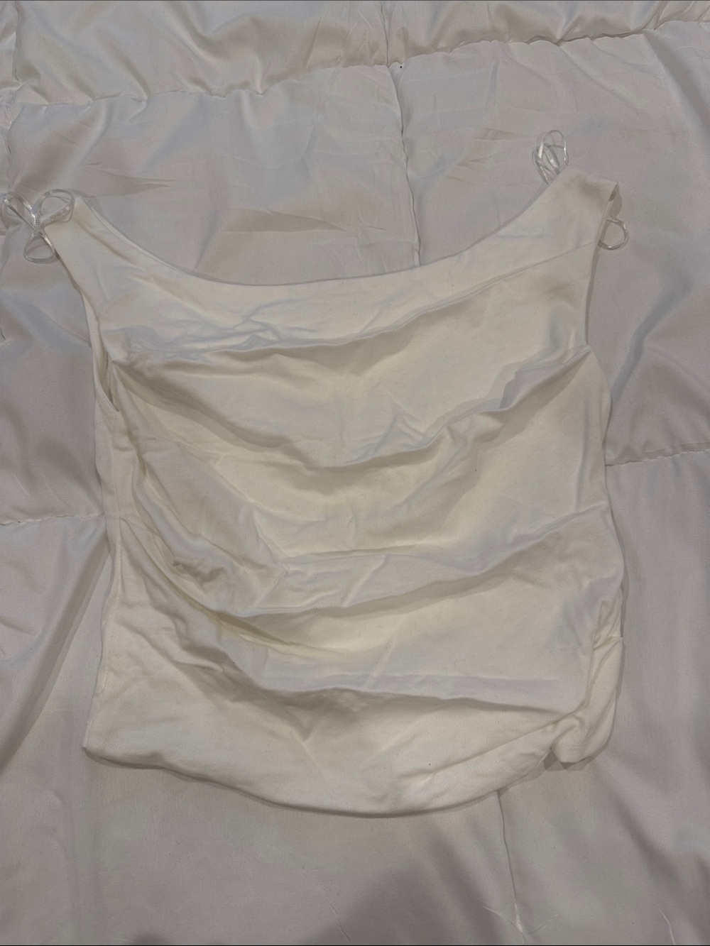 ZARA White Tank